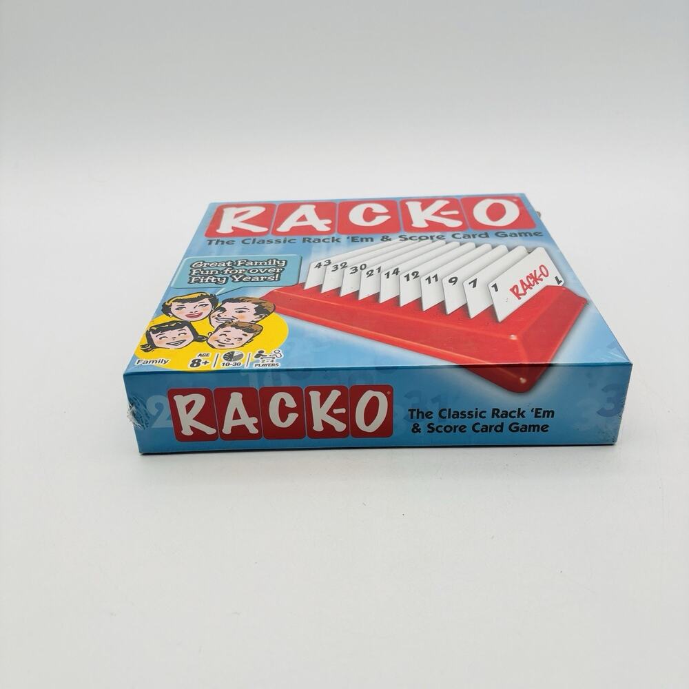New Sealed - Rack-O Classic Game The Classic Rack 'Em & Score Card Game RACKO - Picture 5 of 8